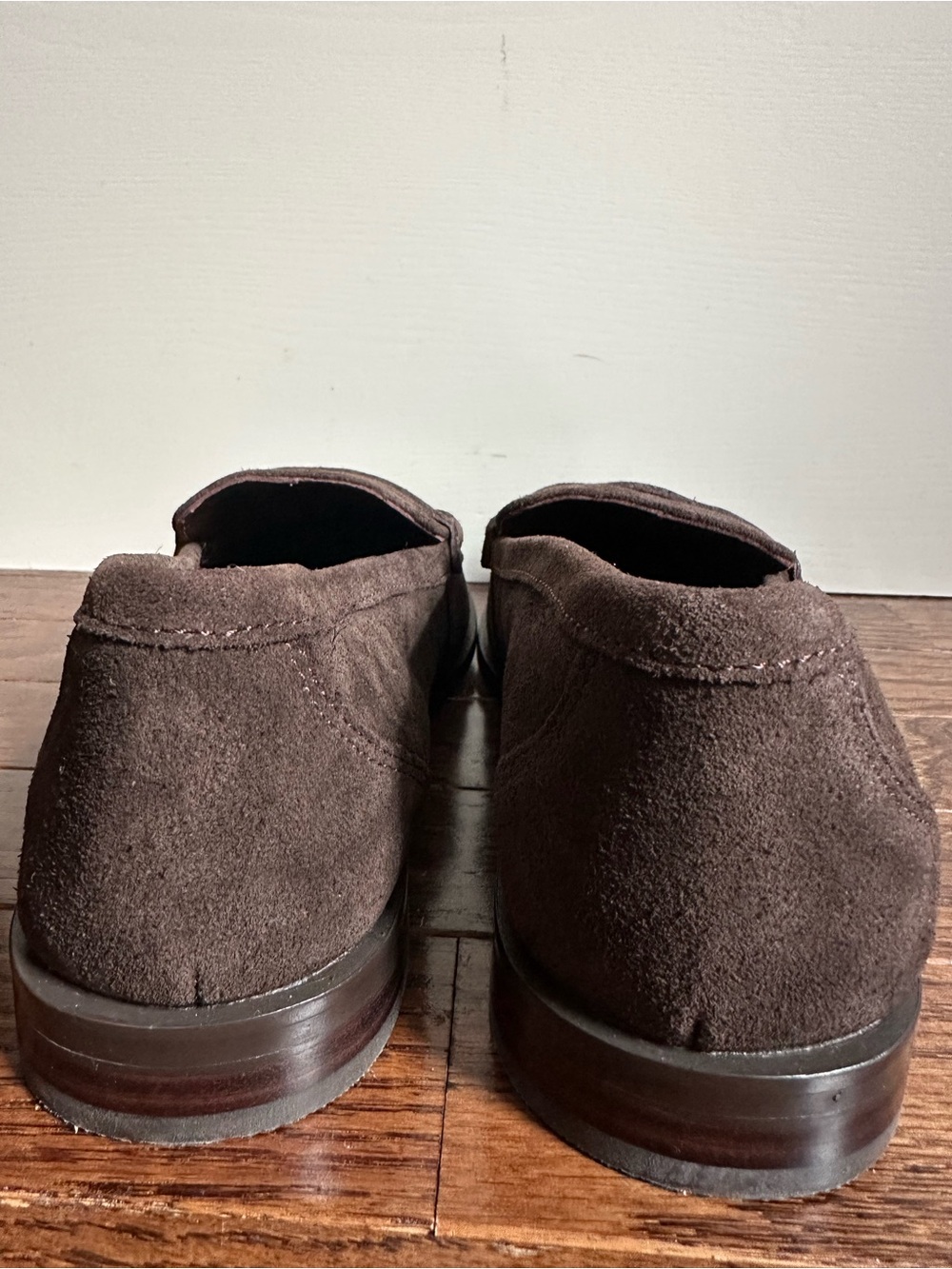 NWOB Madewell The Grayson Penny Loafer in Suede Carob Brown 8.5 - Picture 5 of 11